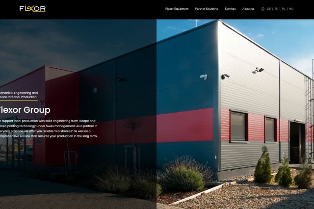 Our New Website: Clear Structure for Efficient Label Production